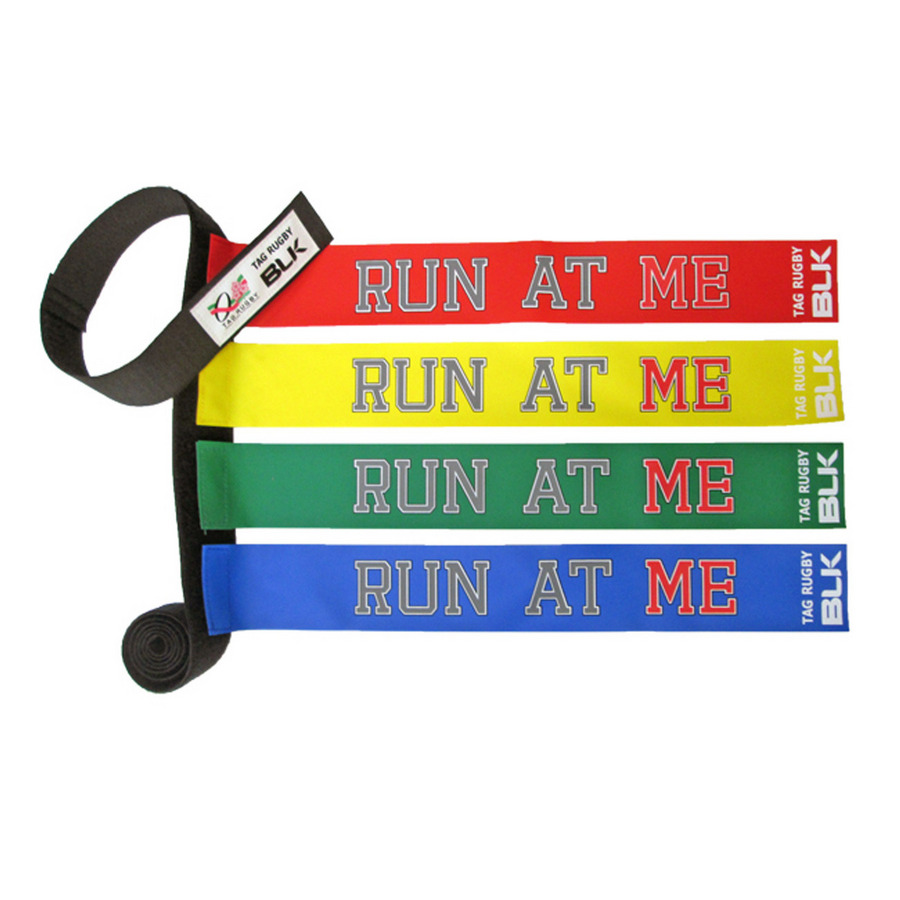 BLKタグ・ラグビー用タグセット (Run at Me)  詳細画像 グリーン 3